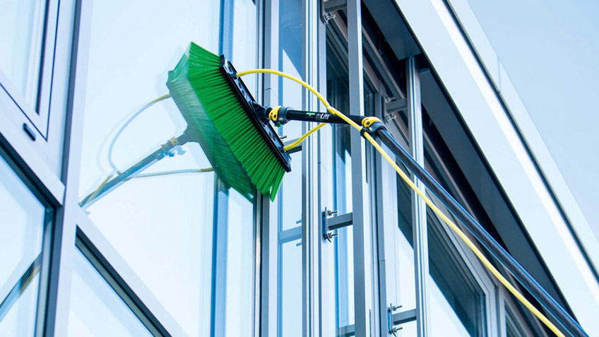 мойка фасада 